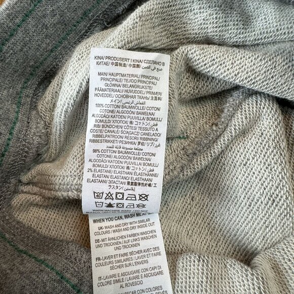 MINI BODEN Essential Sweat Shorts Boys 7 7Y 122cm Gray Sweatshorts Jersey Short - Picture 8 of 8